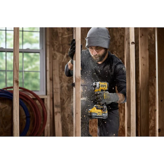 DEWALT DCF860WW1 20V MAX XR Brushless Cordless 3-Speed High Torque 1/4 in. Impact Driver Kit with XR POWERPACK - Image 10