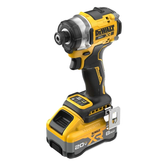 DEWALT DCF860WW1 20V MAX XR Brushless Cordless 3-Speed High Torque 1/4 in. Impact Driver Kit with XR POWERPACK - Image 4