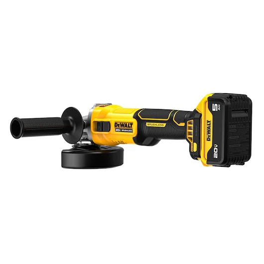 DEWALT DCG407P1 20V MAX Brushless Cordless 4-1/2 in. Slide-Switch Grinder Kit - Image 4