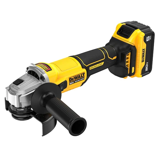 DEWALT DCG407P1 20V MAX Brushless Cordless 4-1/2 in. Slide-Switch Grinder Kit - Image 5