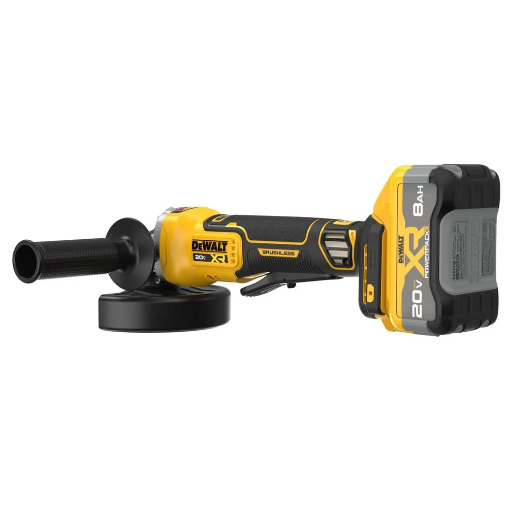 DEWALT DCG410WW1 20V MAX XR Brushless Cordless 4-1/2 in. - 5 in. Angle Grinder Kit with XR POWERPACK - Image 6