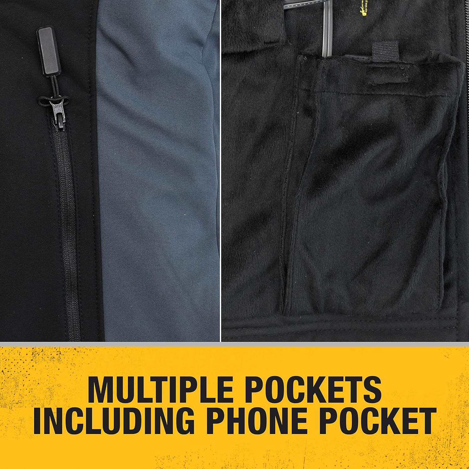 DEWALT (DCHJ066C1-2XL) 20V/12V MAX Women's Heated Jacket Kit, Black, XX-Large - Image 5
