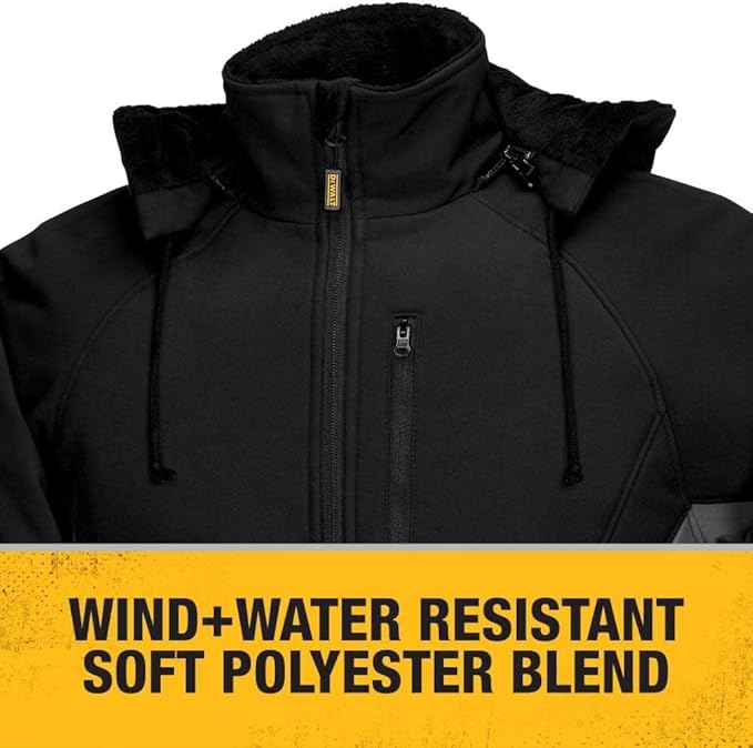 DEWALT (DCHJ066C1-XS) 20V/12V MAX Women's Heated Jacket Kit, Black, X-Small - Image 3