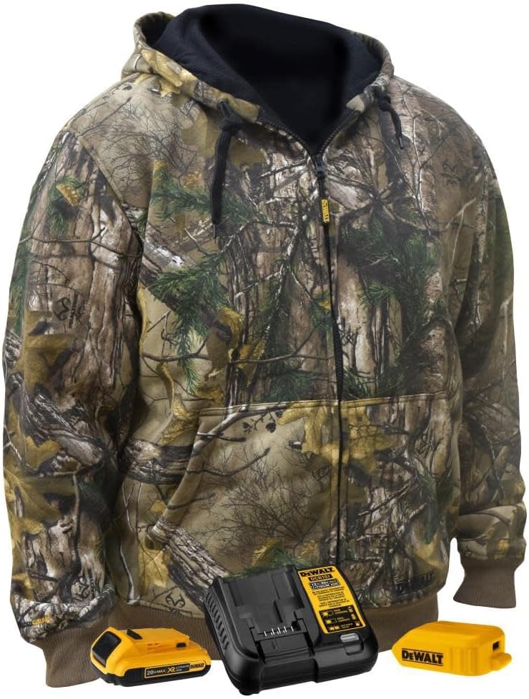 DEWALT Unisex Realtree Xtra Camouflage Heated Hoodie, X-Large, Camouflage - DCHJ074D1 - Image 2