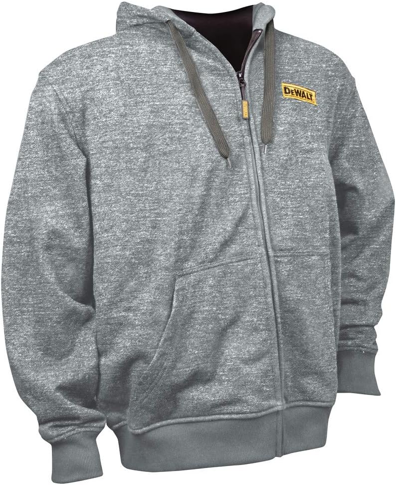 DEWALT DCHJ080B Heated Hoodie, Men's, X-Large, Gray - Image 2