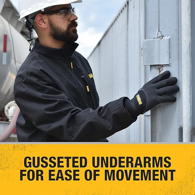 Dewalt (DCHJ090BD1-XL) Structured Soft Shell Heated Jacket Kit - XL, Black - Image 7