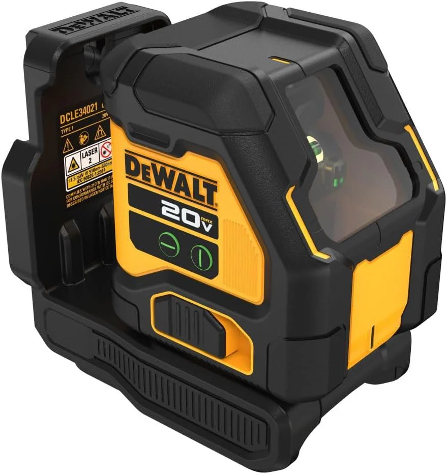 DEWALT DCLE34021B 20V MAX Green Cross Line Laser (Tool Only) - Image 3
