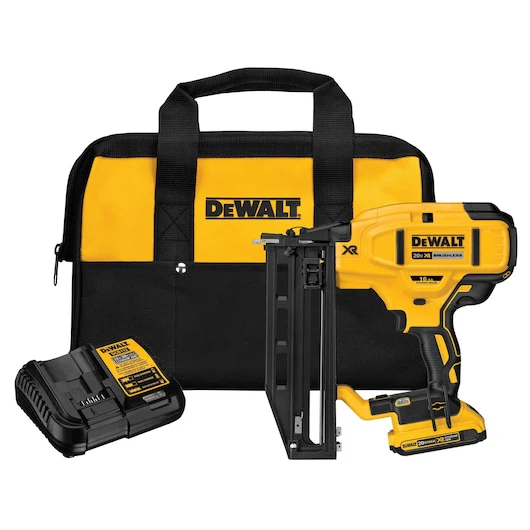 DEWALT DCN662D1 20V MAX XR 16 GA Cordless Straight Finish Nailer Kit - Image 16