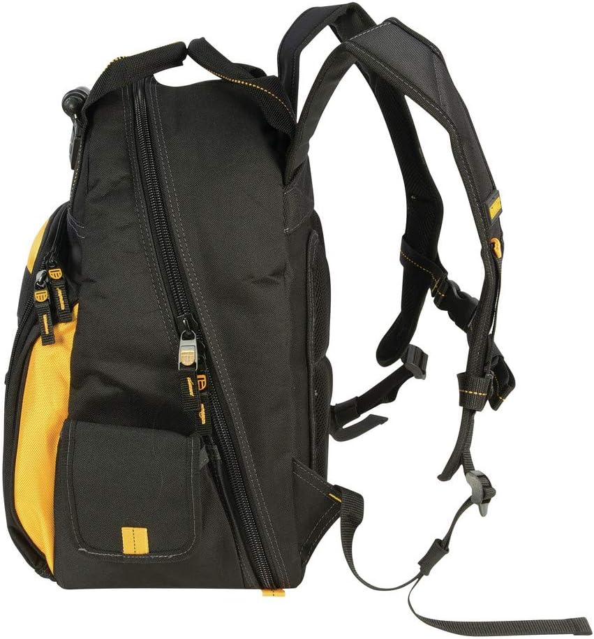 DEWALT DGL523 Lighted Tool Backpack Bag, 57 Pockets - Image 2