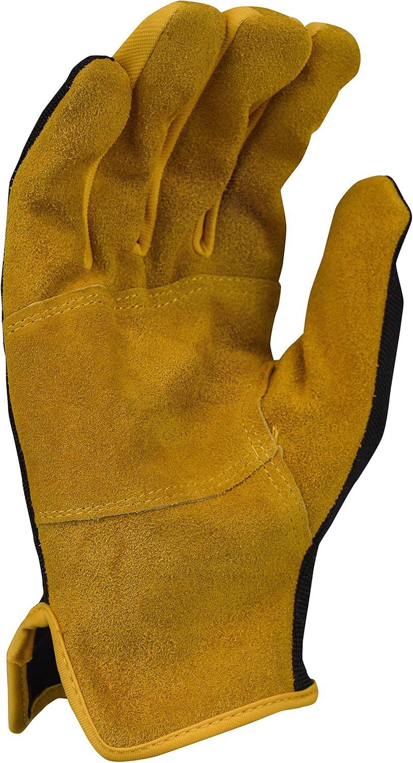 DEWALT DPG216 Leather Performance Hybrid Gloves - Image 3