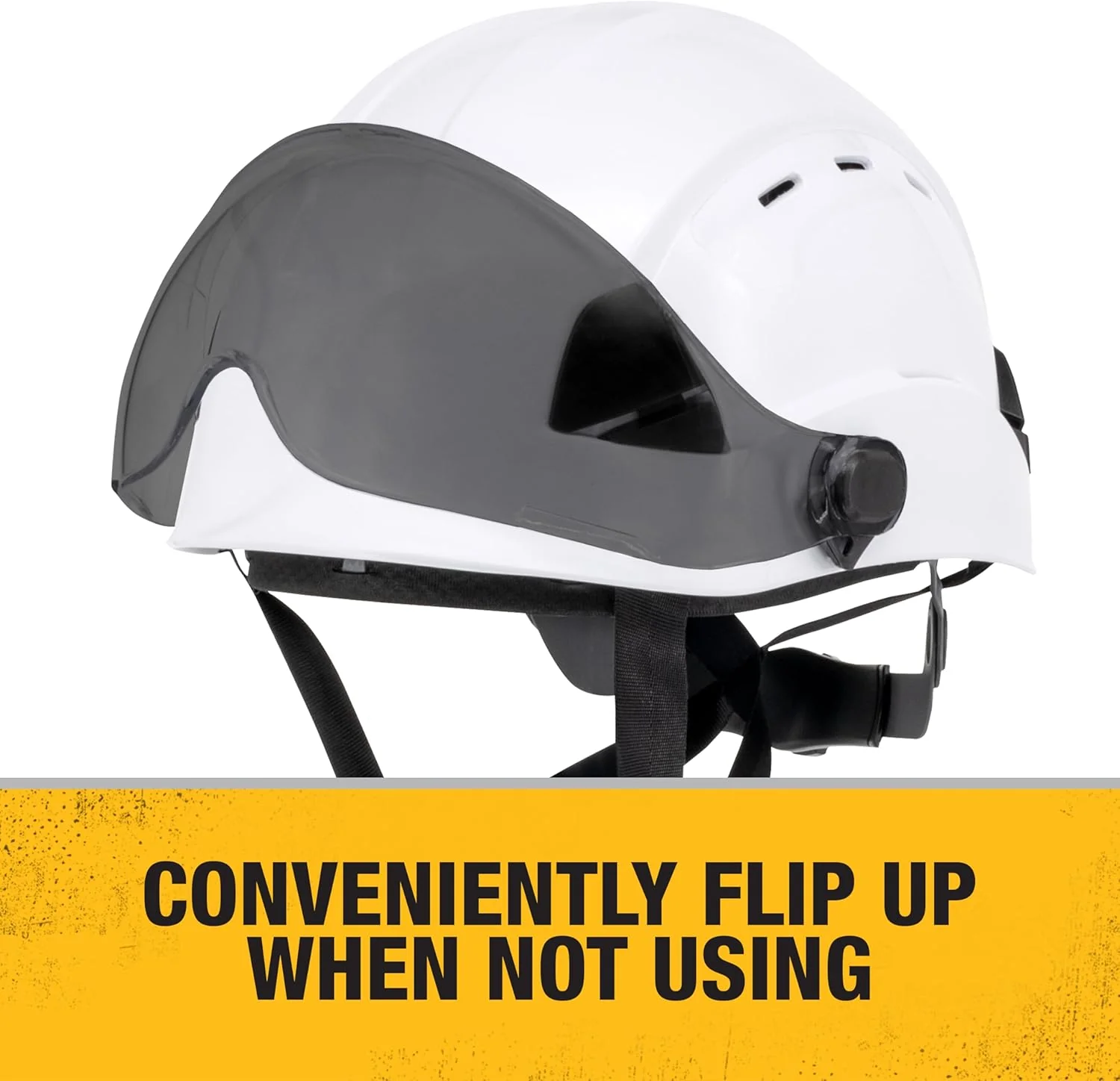 DeWALT (DPG22-SH) Visor with Premium Anti-fog+ Smoke Lens Designed to Fit DPG22 Type II Helmet - Image 4
