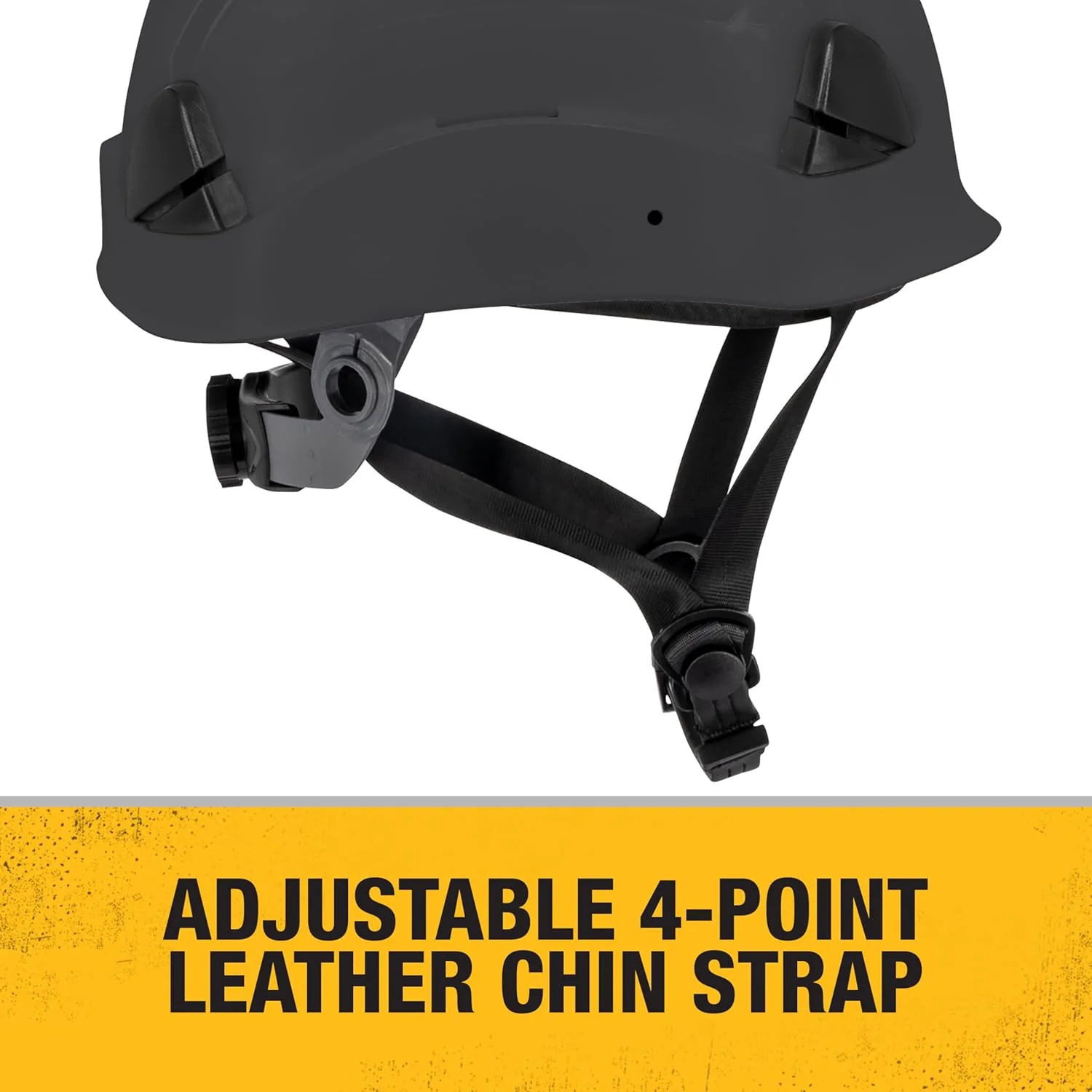 DEWALT DPG22V Gray Type II Class C 4-Point Ratcheting Vented Safety Helmet - Image 4