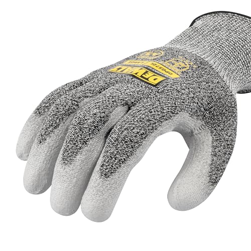 DEWALT DPG572 PU A3 Cut Resistant Glove for Outdoor Work, Construction and General Purpose - Size L - Image 2