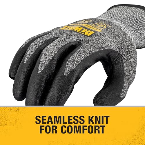 DEWALT DPG575 Foam Nitrile A3 Cut Resistant Glove for Outdoor Work, Construction and General Purpose - Size XL - Image 6