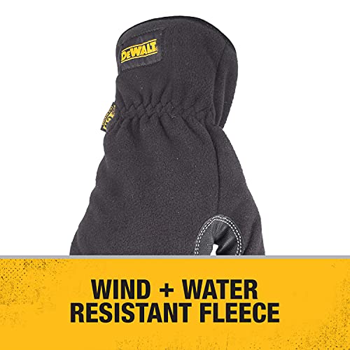 DeWALT Mild Condition Fleece Cold Weather Work Glove (Size Large) - Image 3