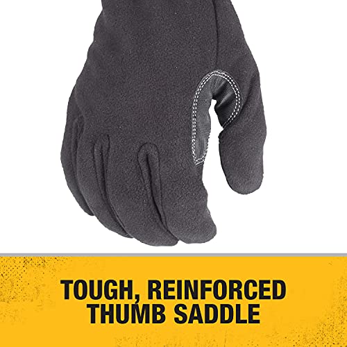 DeWALT Mild Condition Fleece Cold Weather Work Glove (Size Large) - Image 5