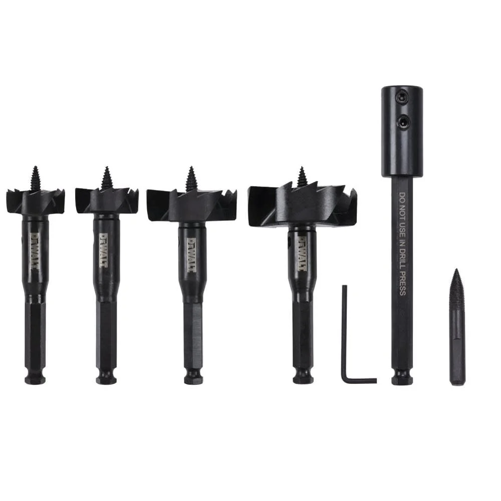 DEWALT DW1648 Drill Bit, Self Feed, 5-Piece Kit - Image 2
