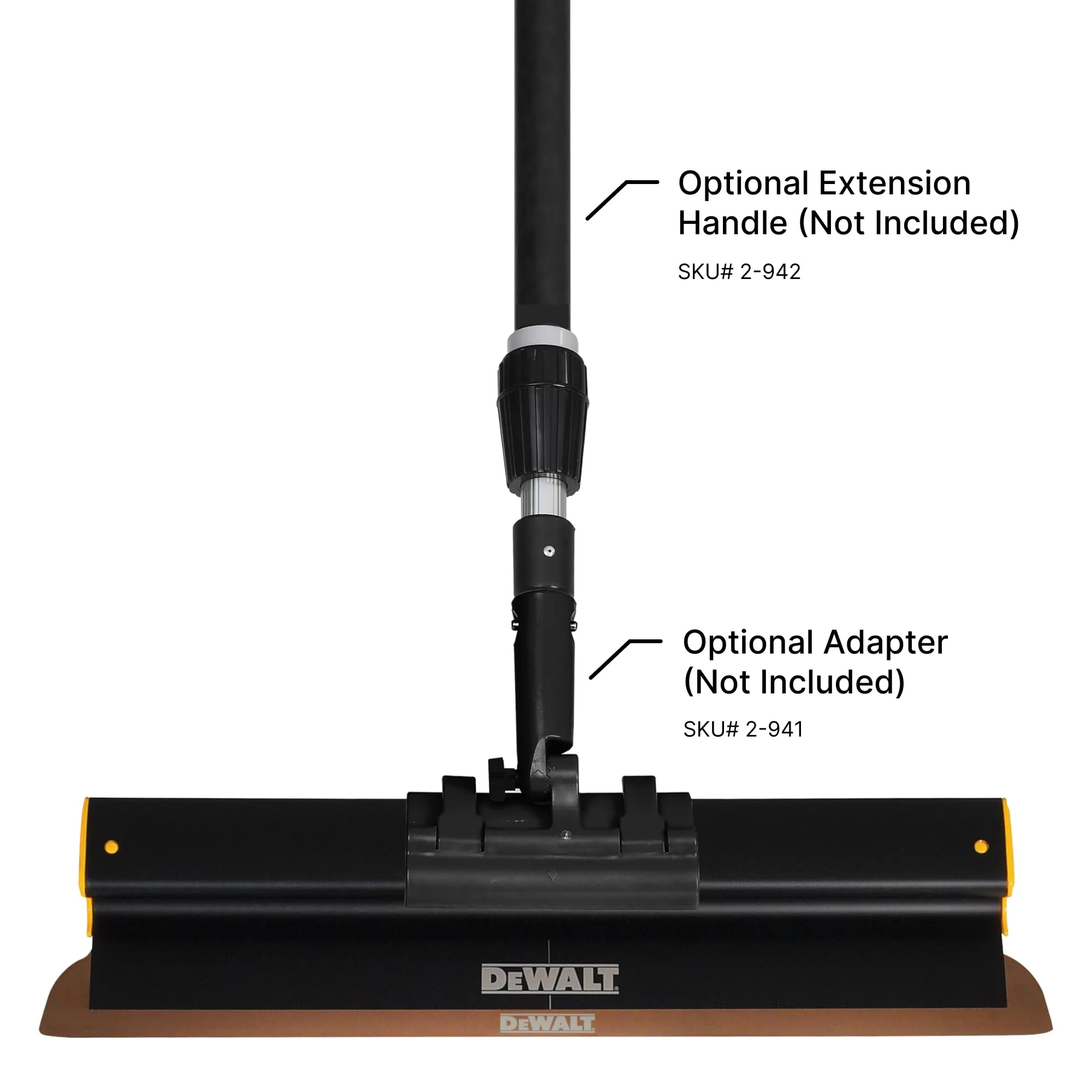 DeWalt 32 In. Skimming Blade - Aluminum Housing with 0.012 In. (0.3mm) Replaceable Stainless Steel Blade Insert - Image 3