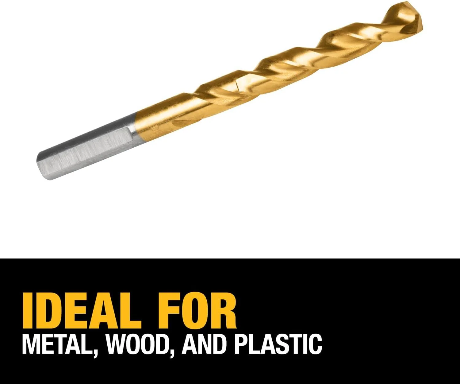 DEWALT DW1320 5/16-Inch Titanium Nitride Split Point Twist Drill Bit - Image 4
