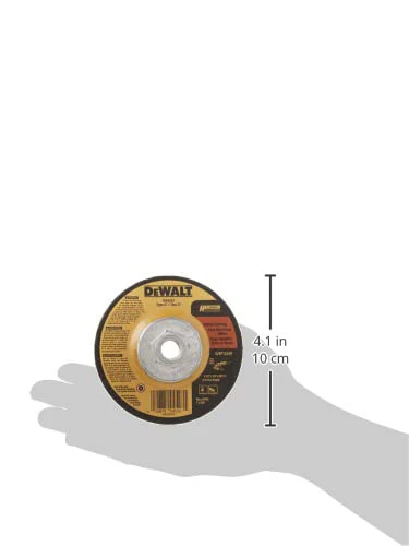 DEWALT DW4523 4-1/2" x 1/4" x 5/8"-11 High Performance Metal Grinding Wheel - Image 2
