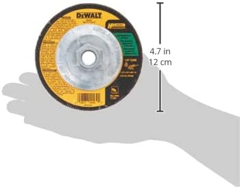 DEWALT DW4551 4" x 1/4" x 5/8" Masonry Grinding Wheel C24R - Image 2