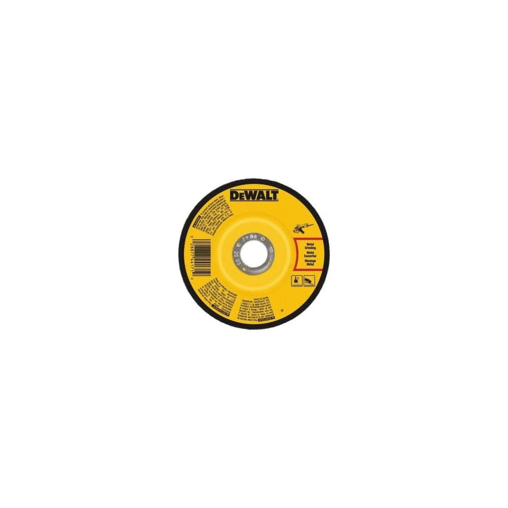 DEWALT (DW4626) 6-Inch by 1/4-Inch by 5/8-Inch-11 High Performance Metal Grinding Wheel - Image 3