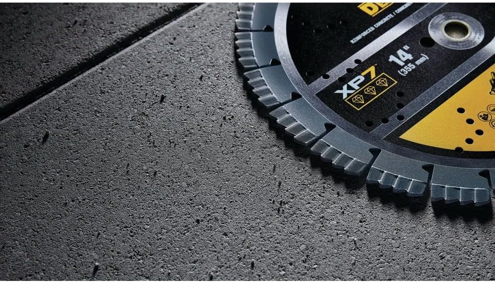DEWALT DW47437 XP7 Reinforced Concrete Segmented Diamond Blades - Image 2