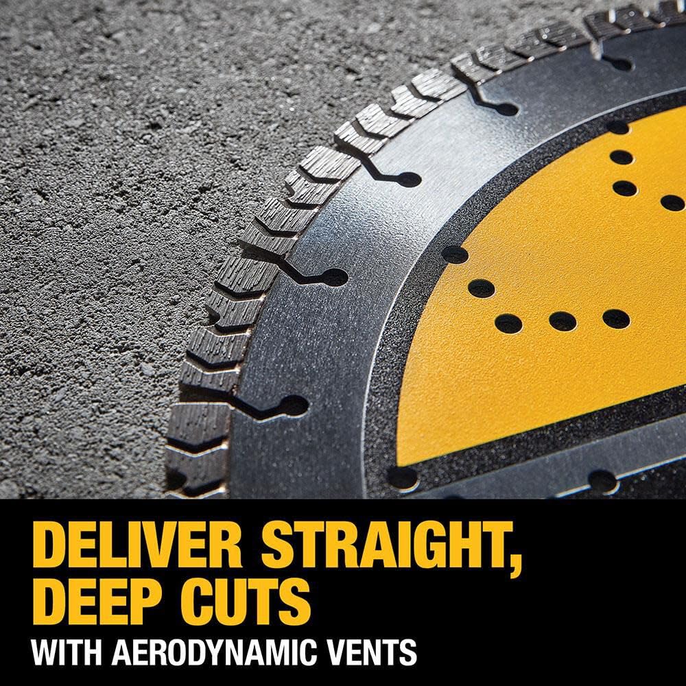 Dewalt DW47924 Diamond Saw Blade, Concrete and Masonry Blade, Segmented, 9-inch - Image 4