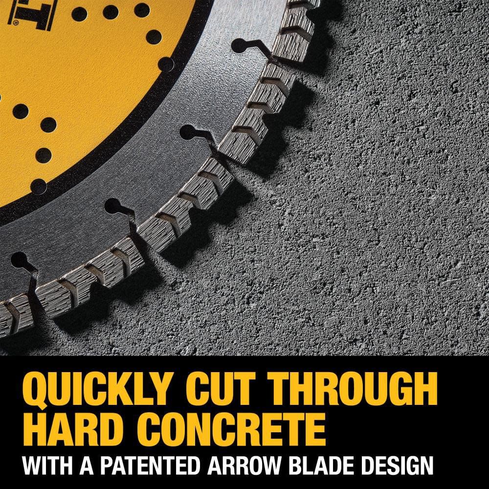 Dewalt DW47924 Diamond Saw Blade, Concrete and Masonry Blade, Segmented, 9-inch - Image 6