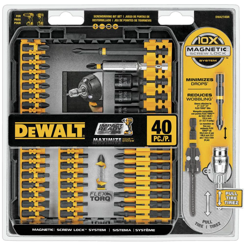 DeWALT (DWA2T40IR) 40-Pc. Screw Driving Impact Ready Set - Image 4
