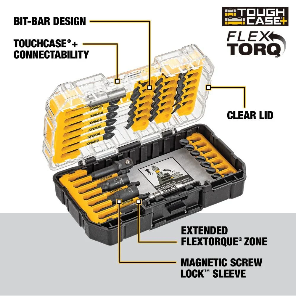 DeWALT (DWA2T40IR) 40-Pc. Screw Driving Impact Ready Set - Image 7