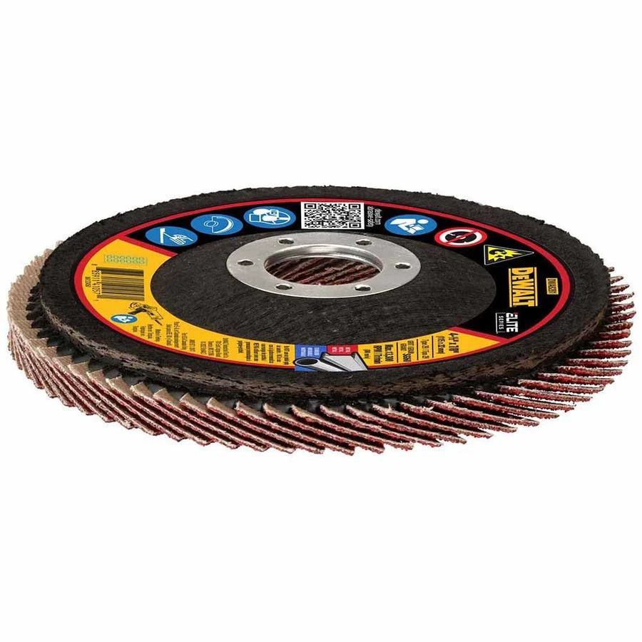DEWALT DWA8281 60G T29 XP Ceramic Flap Disc, 4-1/2" x 7/8" - Image 4