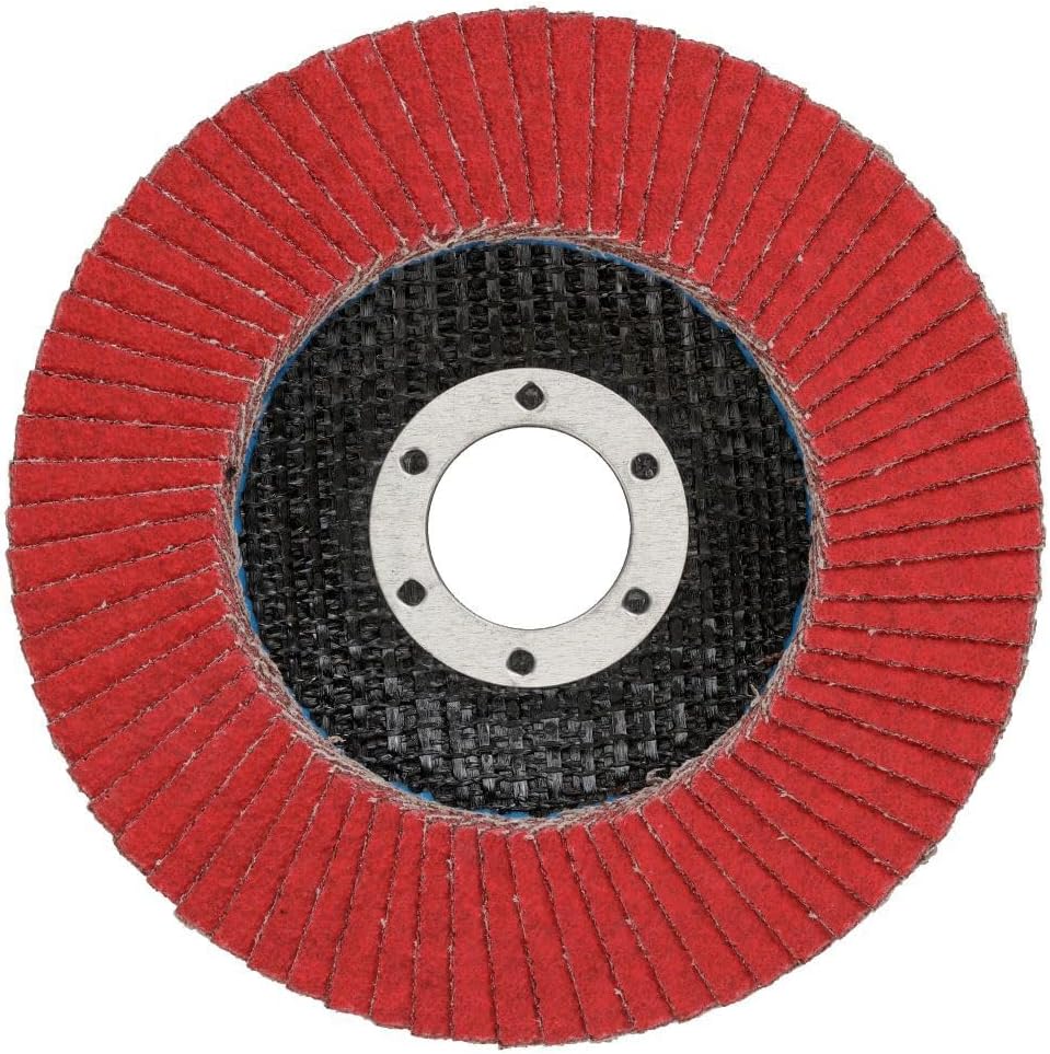 DEWALT DWA8282 80G T29 XP Ceramic Flap Disc, 4-1/2" x 7/8" - Image 4