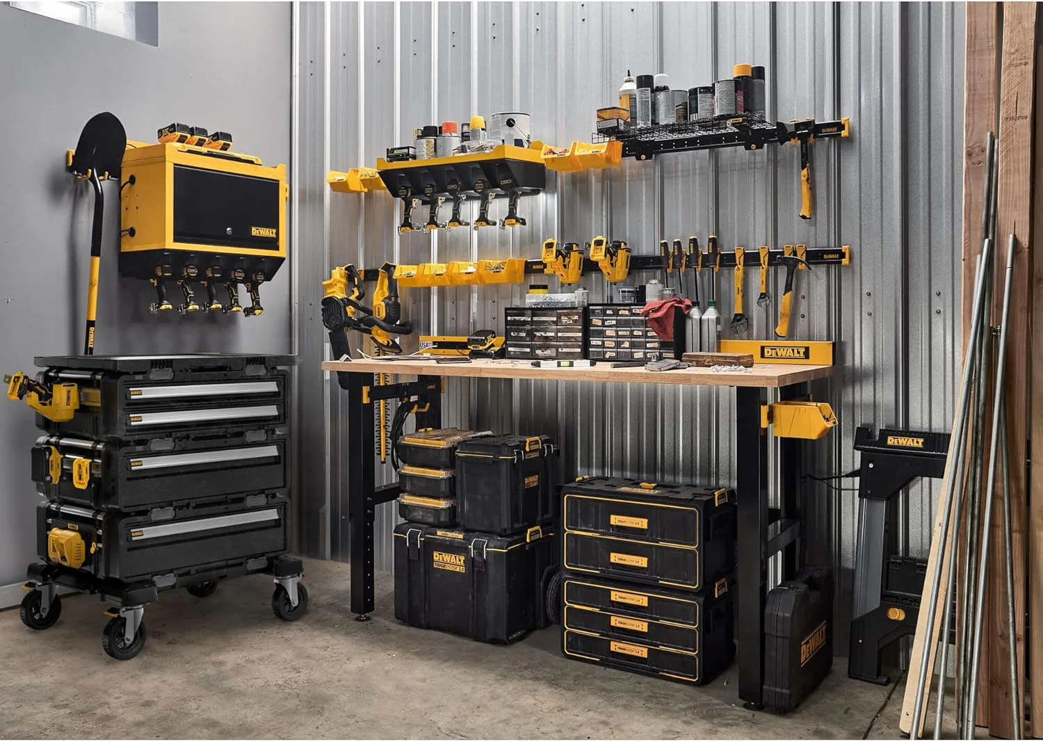 DEWALT DWST086501 TOUGHSYSTEM 2.0 DXL Power Tool Storage Kit - Image 3