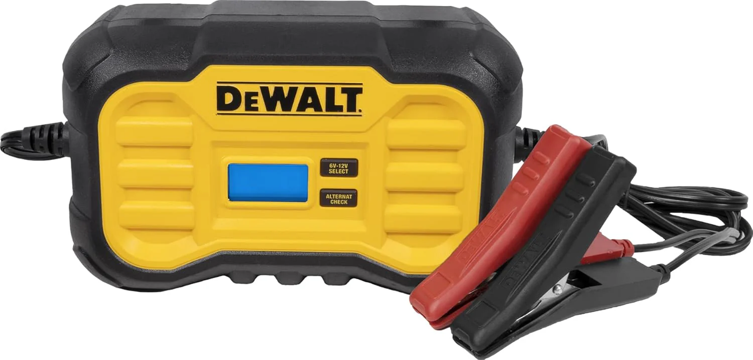 DeWalt DXAEC10 Professional 10 Amp Battery Charger, Battery Maintainer, Battery Trickle Charger - Image 2