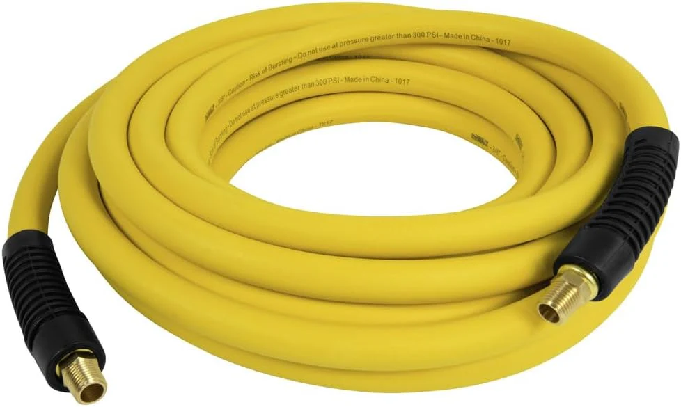 DEWALT DXCM012-0200 3/8” x 25’ Premium Rubber Hose, Yellow - Image 2