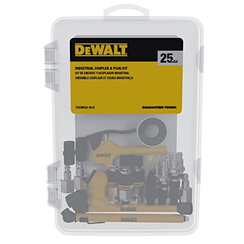 DeWALT 25-Piece (DXCM024-0412) Industrial Coupler and Plug Accessory Kit