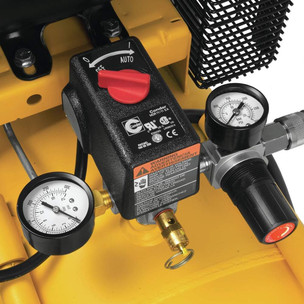 DeWalt DXCM201 20 Gal. 200 Psi Oil LUBED Belt Drive Electric Air Compressor - Image 9