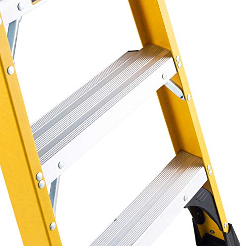 DeWALT 6 Ft. Fiberglass Stepladder Type IAA Manufacture Tested To 500 lbs. - Image 3