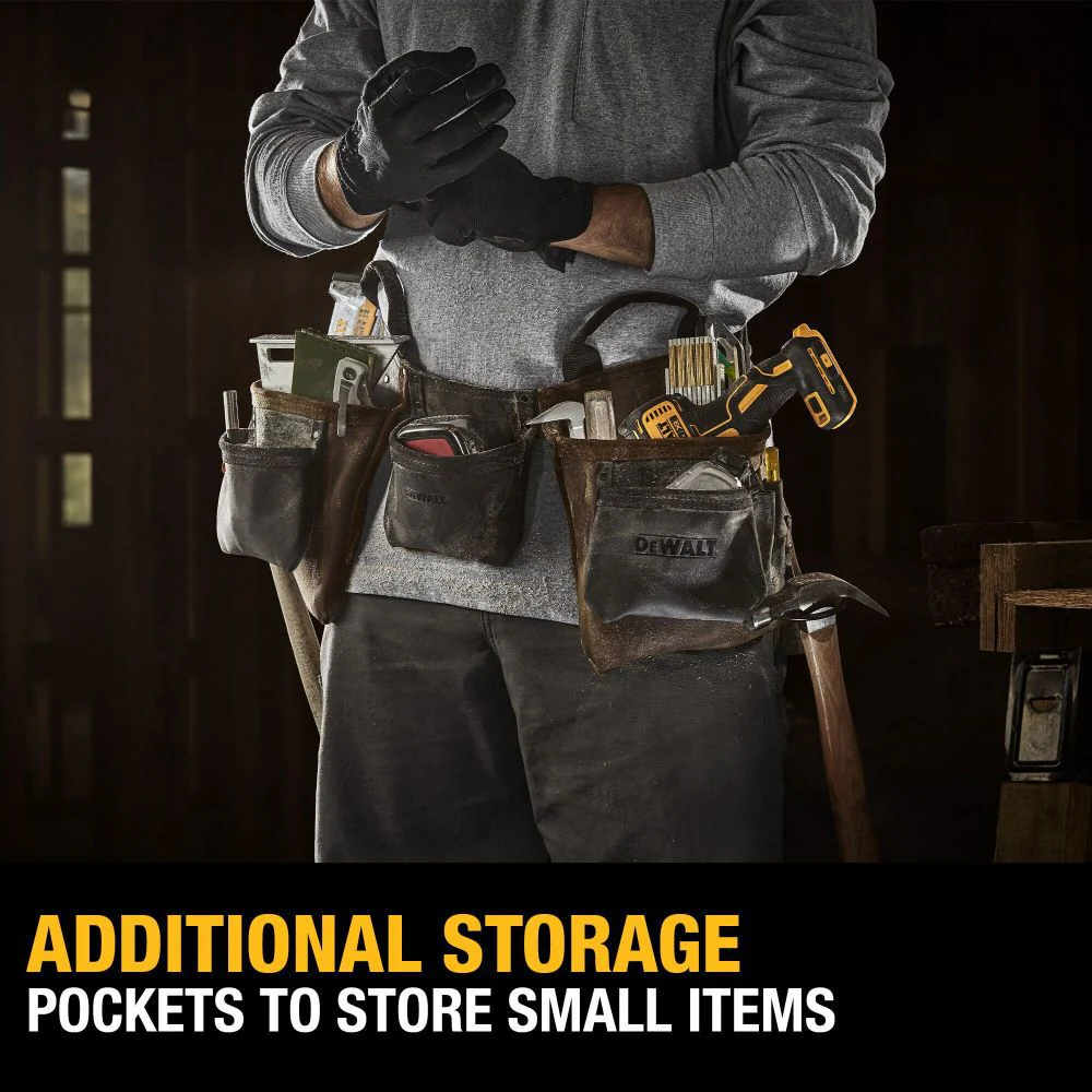 DEWALT Leather Tool Apron - Image 5