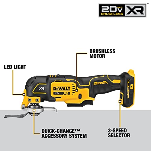 DeWALT MAX XR Oscillating Multi-Tool (Bare Tool) - Image 2