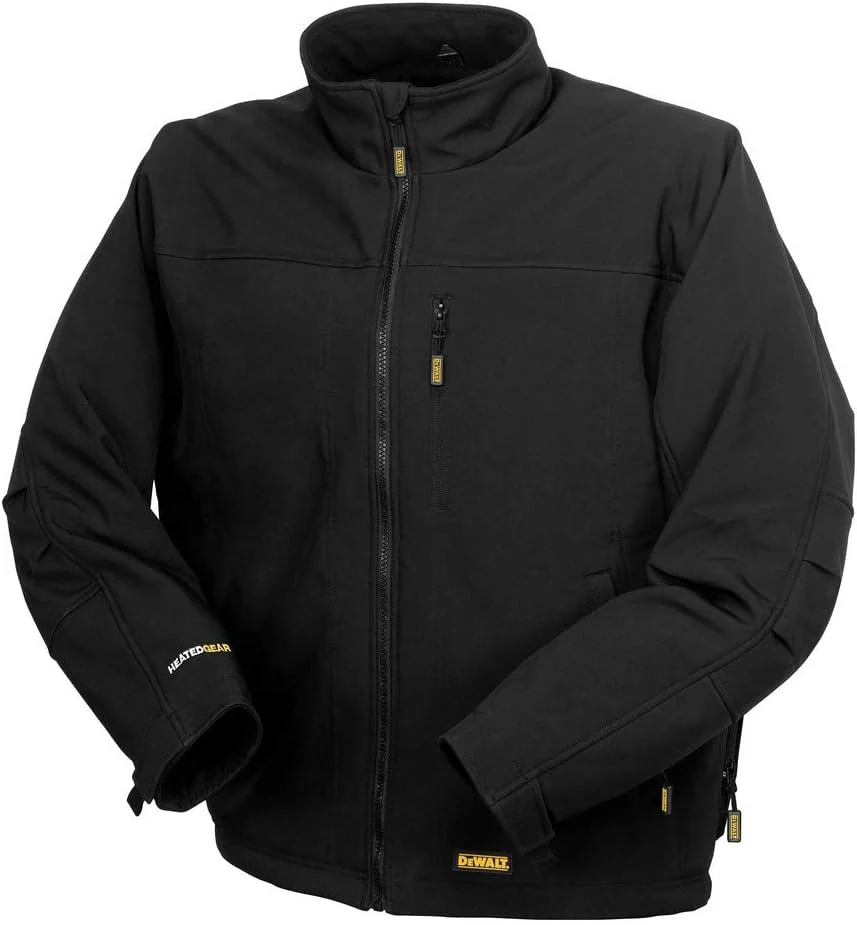 DEWALT Men's Soft Shell Heated Jacket Large Black - Image 2