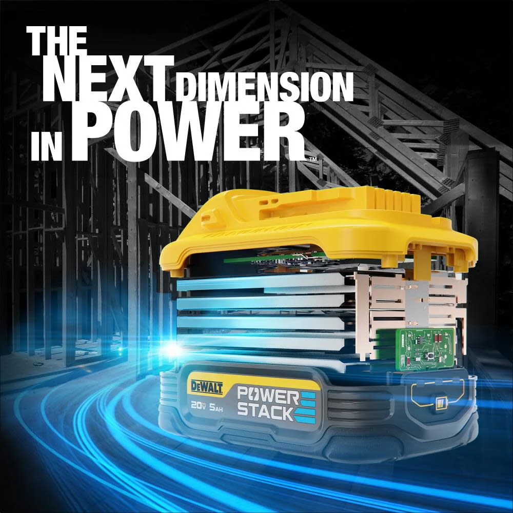 DeWALT 20V (DCBP520-2) MAX Powerstack 5Ah Battery (2-Pack) - Image 7