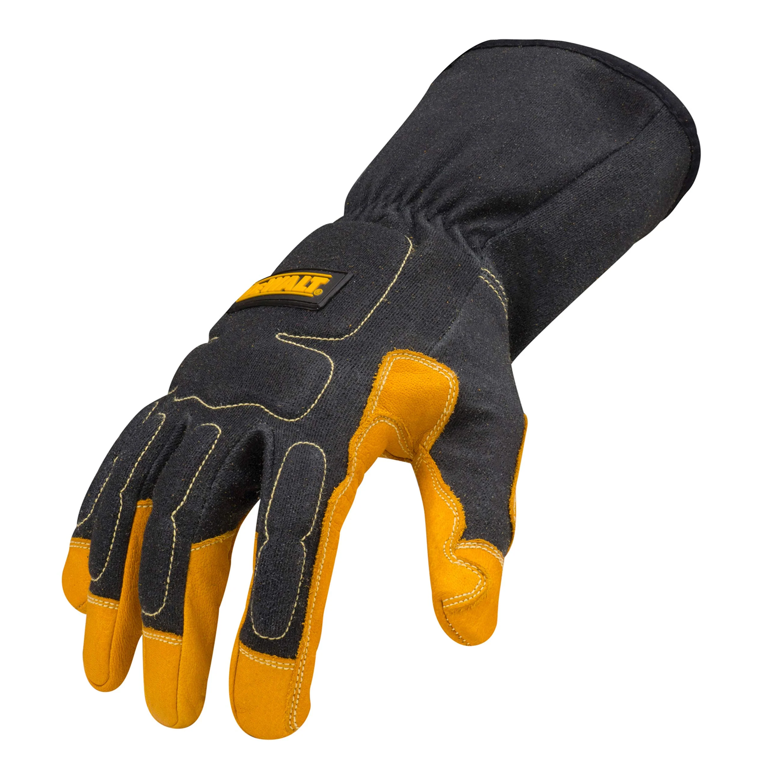 DEWALT DXMF02051XL Premium MIG/TIG Welding Gloves, Gauntlet-Style Cuff, X-Large