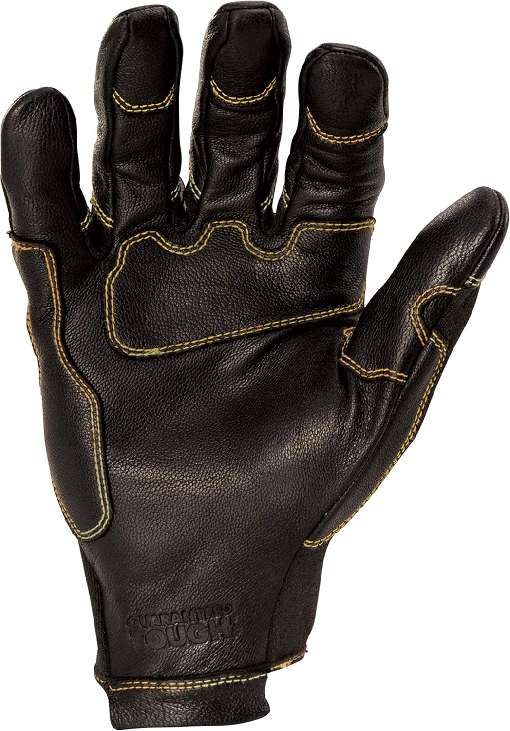 DEWALT Short Cuff Durable Welding and Fabricator Gloves, Abrasion-Resistant Leather Palm, Constructed of Fire-Resistant Materials, Kevlar Stitching, Knuckle Guard, XX-Large - Image 3