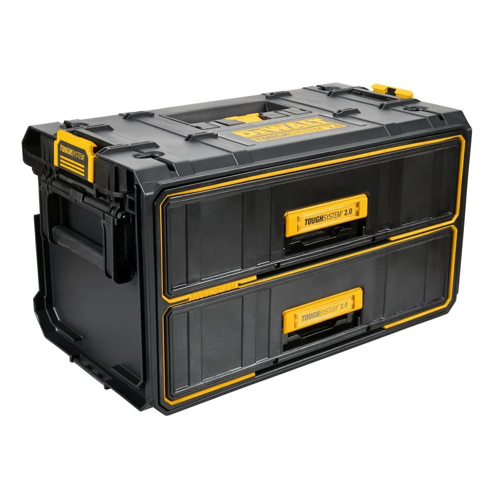 DeWALT TOUGHSYSTEM 2.0 Two Drawer Unit - Image 2