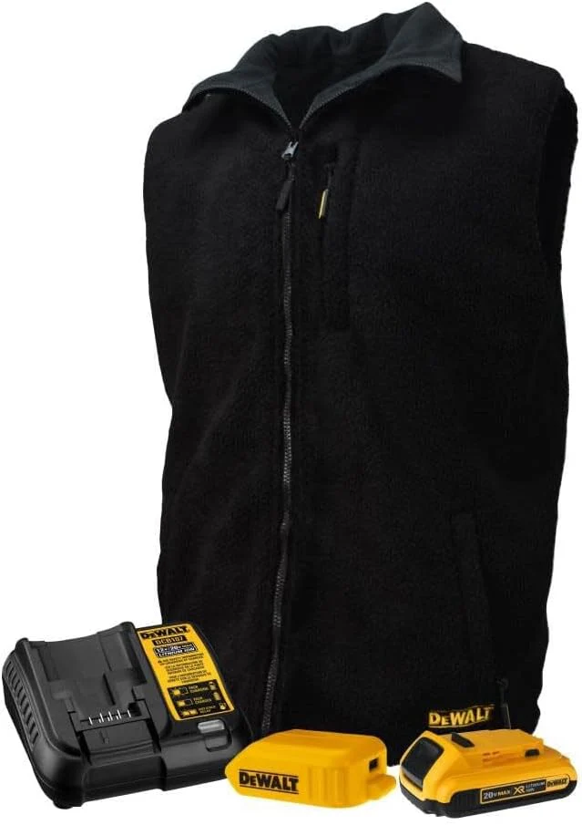 DEWALT Unisex Heated Reversible Vest Kitted, Black, Size 2X - DCHV086BD1 - Image 2