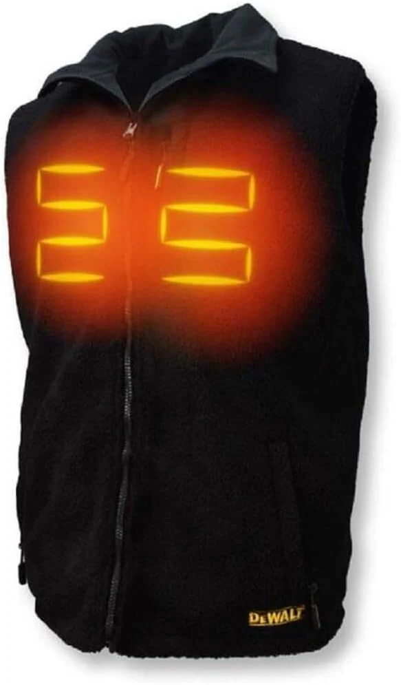 DEWALT Unisex Heated Reversible Vest Kitted, Black, Size 2X - DCHV086BD1 - Image 7