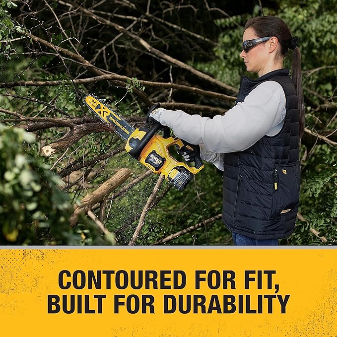 DEWALT (DCHV094D1-M) Womens Standard Lightweight Puffer Heated Vest Kit Black Medium - Image 7