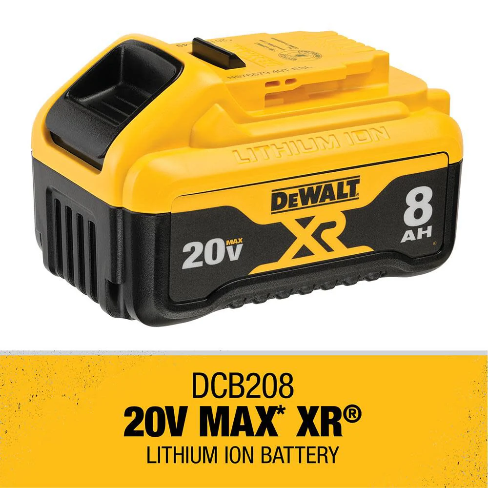 DeWALT 20V (DCB208) MAX XR 8Ah Battery - Image 7